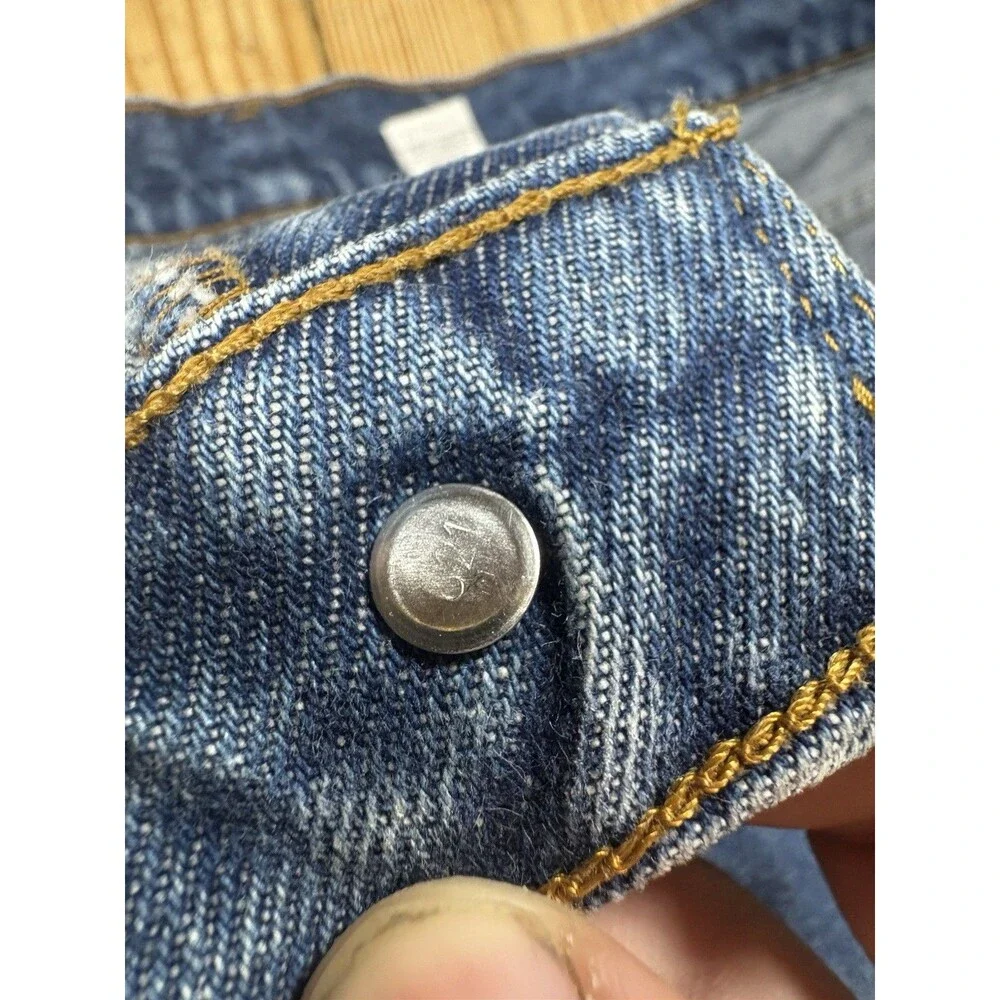 VTG 90s 80s Levi's 505 0216 Regular Fit Jeans Mens 41x25 Denim Cut Off Distress